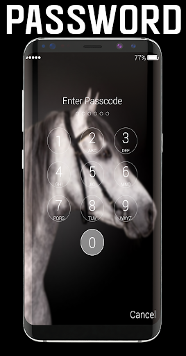 Horses Lock Screen Screen 2