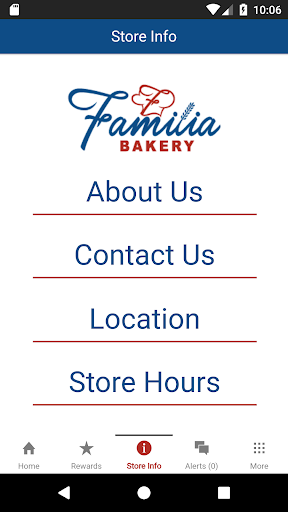 Familia Bakery Rewards