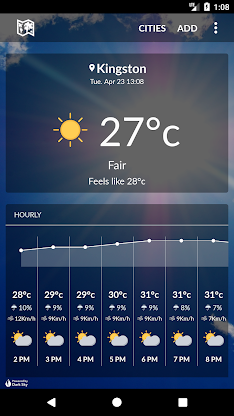 Jamaica Weather screenshot 1