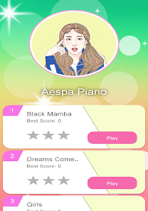 Captura 15 Aespa Piano Tiles Games android
