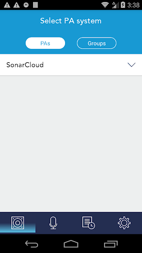 Android application SonarCloud Mobile screenshort