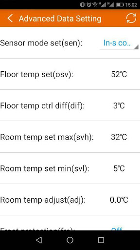Thermoval WiFi Screen 3