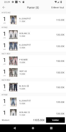 Onado shop online Screen 2