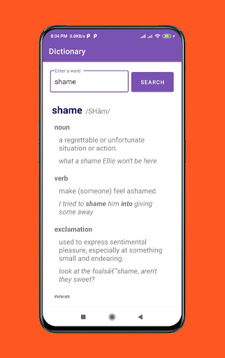 Word Meaning - English Word