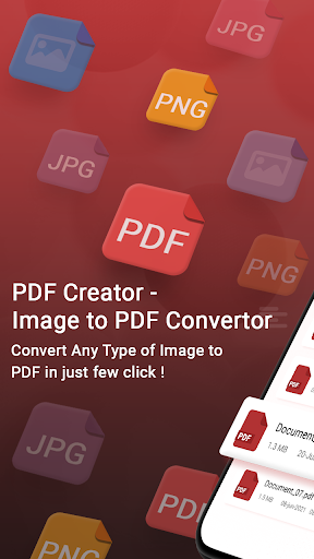 Android application Image to PDF Converter screenshort