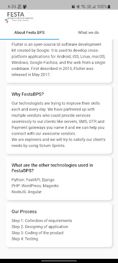 Festa Client Screen 3