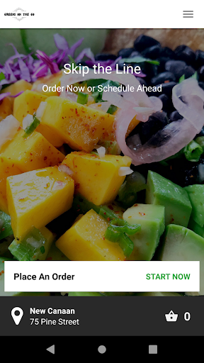 Greens on the Go Screen 2