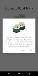 Japanese Food Trivia