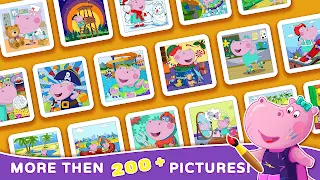 Hippo: Coloring Book for Kids - Screenshot 1