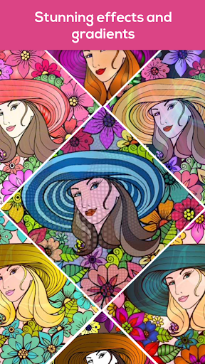 Color by number coloring pixel