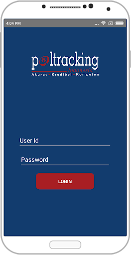 Android application Poltracking Indonesia screenshort