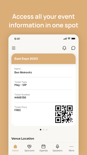 Caliber - Meetings & Events Screen 2