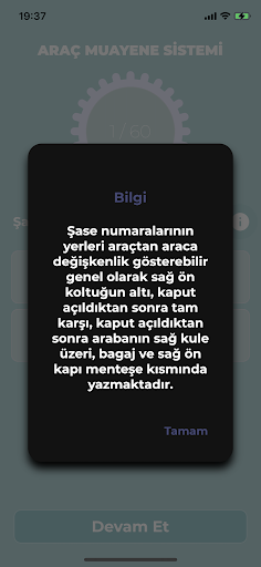 Araç Muayene Sistemi Screen 2