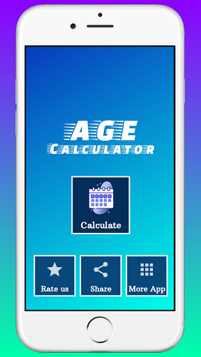 Android application Age Calculator screenshort