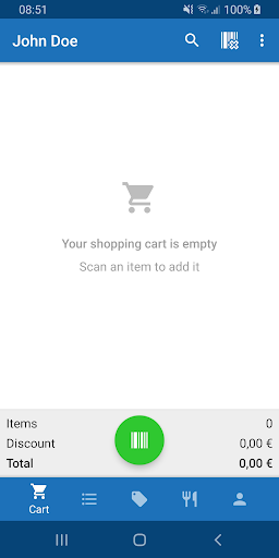 EasyShop Screen 2