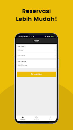 Android application Silver Travel screenshort