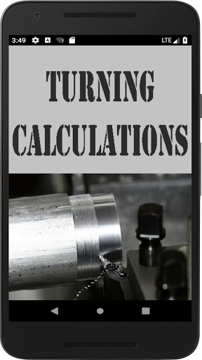 Android application Turning Calculations screenshort