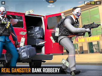 Real Gangster Bank Robber Game