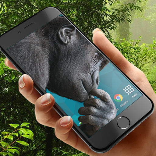 Gorilla in phone prank 1.0 Icon