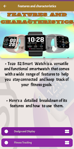 Tozo s2 smart watch | guide