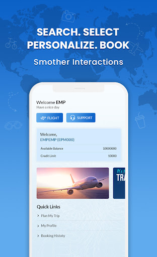 Boarding Pass for Corporates Screen 2