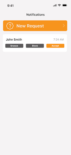 NotifyMe by Ocufii Screen 3