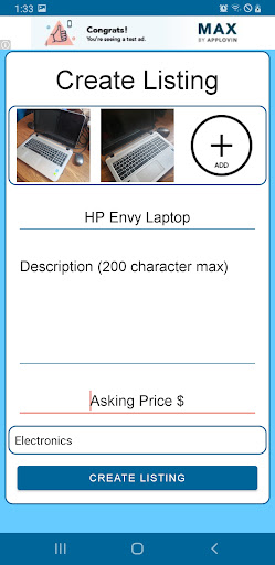 OBO Marketplace Screen 3