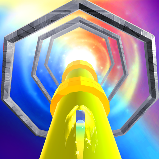 Warp and Roll : Space Tube Run logo
