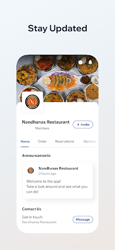 NANDHANAS RESTAURANT Screen 3