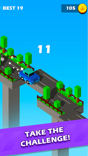 Cross The Bridge : Tap to Play Screen 2