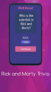 Rick and Morty Trivia 10.2.6 APK + Mod (Unlimited money) إلى عن على ذكري المظهر