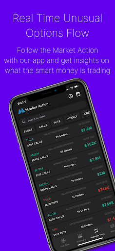 Android application MarketAction screenshort