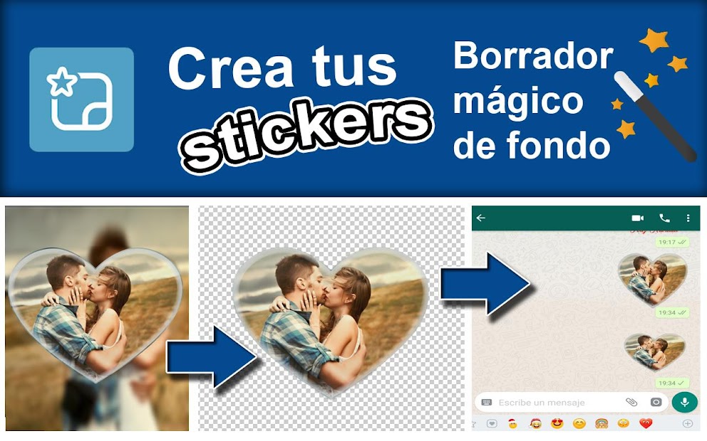 Captura de Pantalla 9 Crear Stickers StickerFactory android