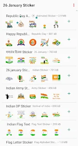 26 January Sticker for Whatsap