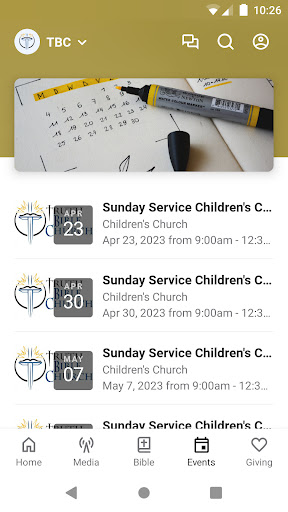 Truth Bible Church Screen 3
