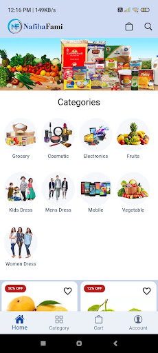 Android application Nafihafami screenshort
