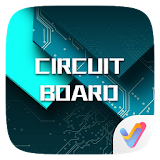 Circuit Board 3D  V Launcher Theme icon
