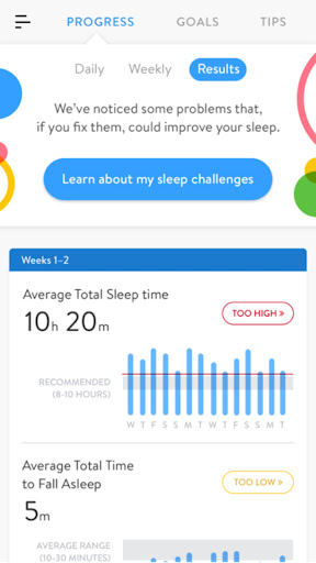 Screenshot of doze: goodnight mind for teens