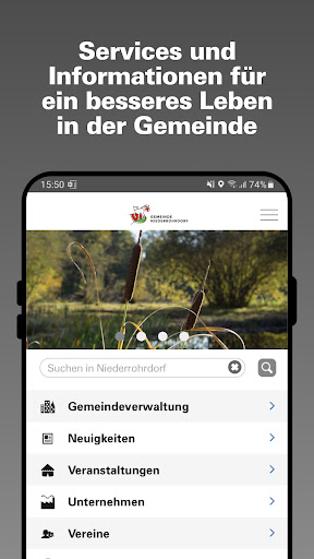 Android application Gemeinde Niederrohrdorf screenshort