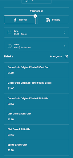 Pizzarama Takeaway Sunderland Screen 2