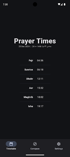 Prayer Times Screenshot 4 - AppWisp.com