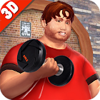 Fat boy gym workout: fitness bodybuilding-spellen 1.0.5