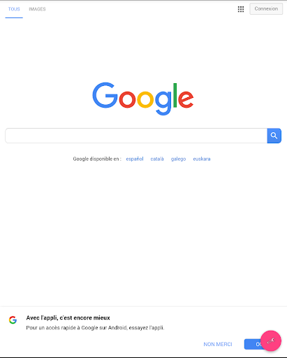 Android application Simple Website Viewer screenshort