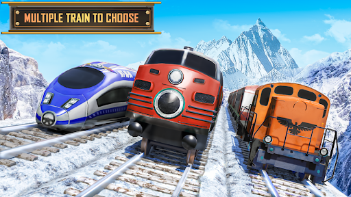 Snow Train Simulator Games 3D  screenshots 1