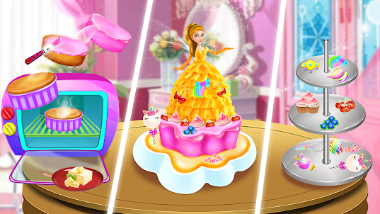 Cute Doll Cake Games for Girls