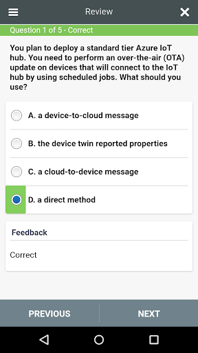 AZ-220 All-in-One Exam Screenshot 4 - AppWisp.com