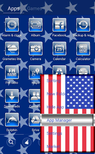 Independence Day Go Launcher t Screen 3