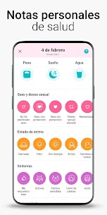 Mi calendario menstrual Flo Android