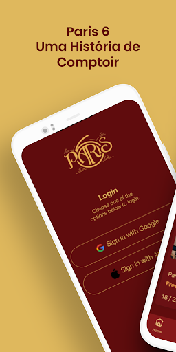 Android application Paris 6 Blockchain screenshort