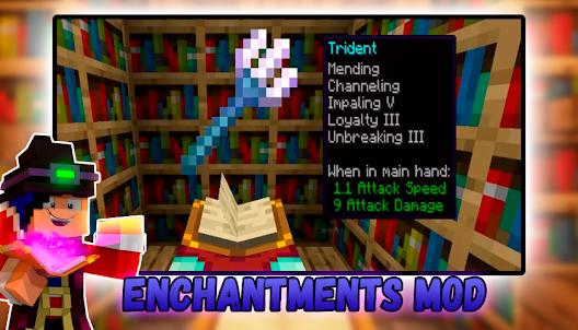 Enchantments Mod cho Minecraft